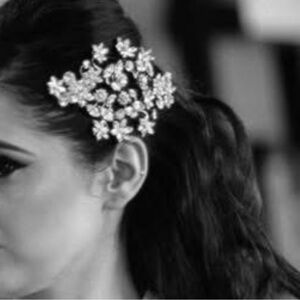 Kleinfeld’s Bridal Headpiece with Swarovski crystals